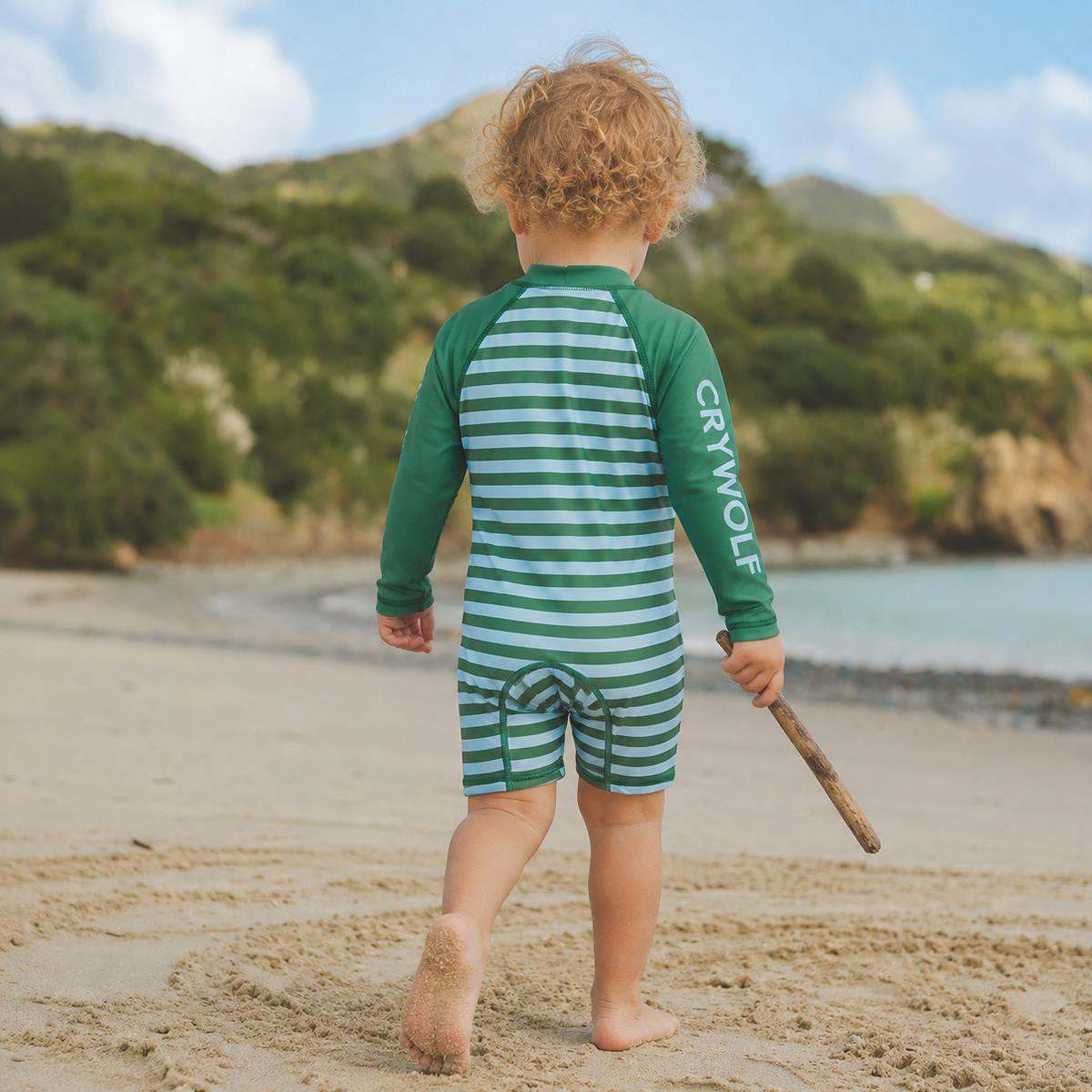 Crywolf Rash Suit BABY RASH SUIT Deck Stripe