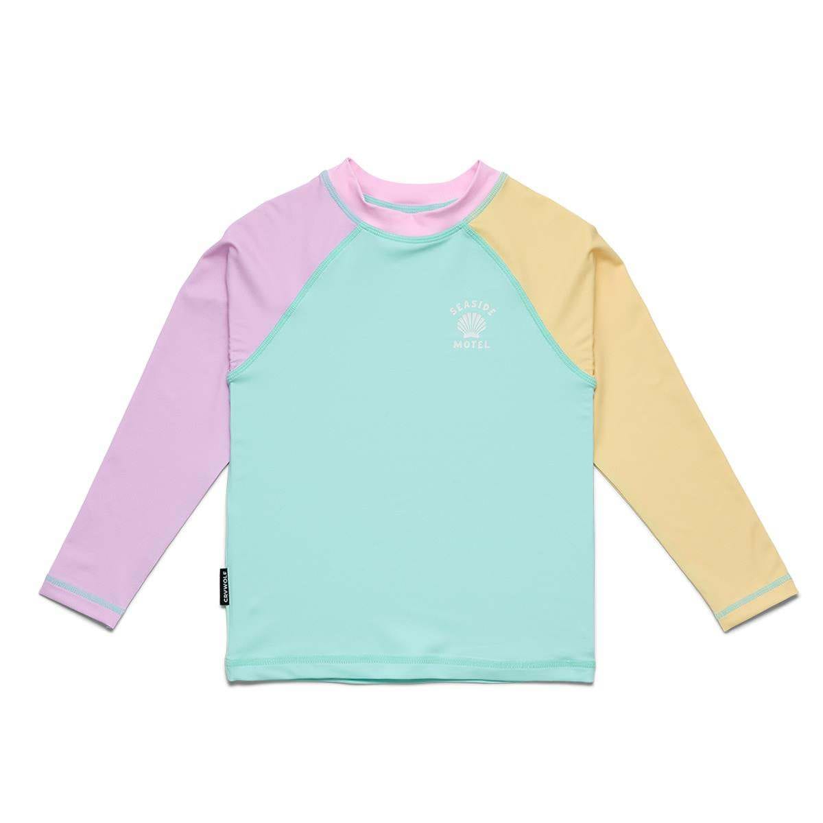 Crywolf Rash Vest LONG SLEEVE RASH VEST Poolside Colourblock