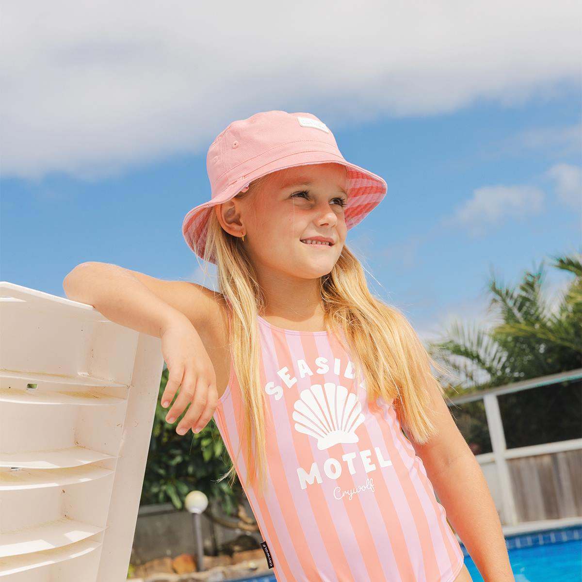 Crywolf Swimsuit SWIMSUIT Seashell Stripe