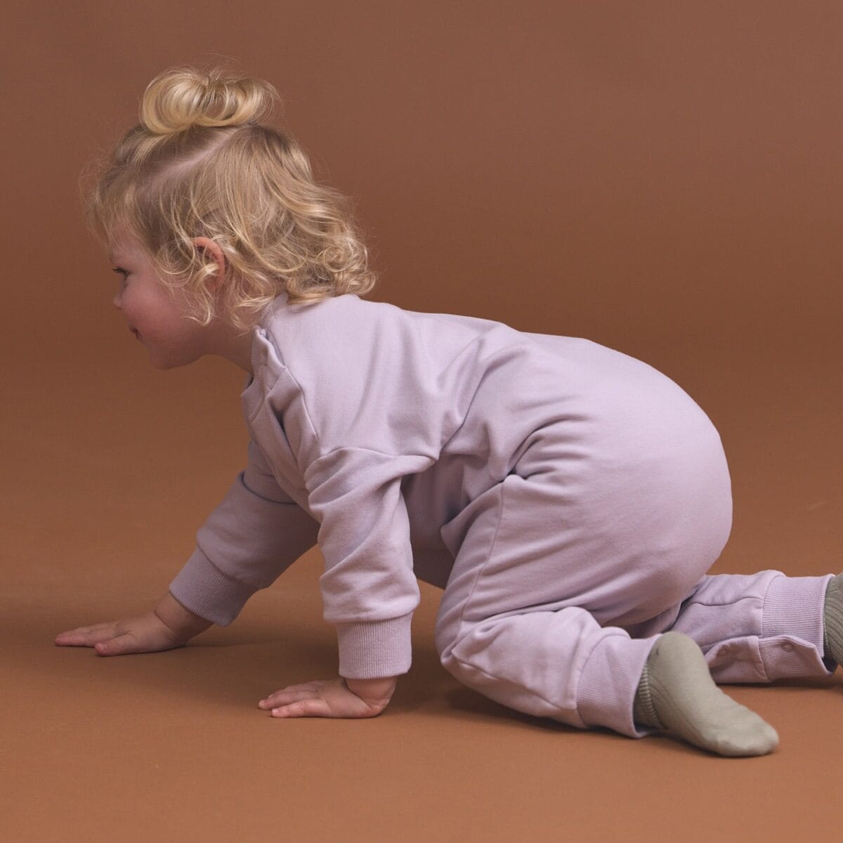 Chill Romper Heather - Parnell Baby Boutique
