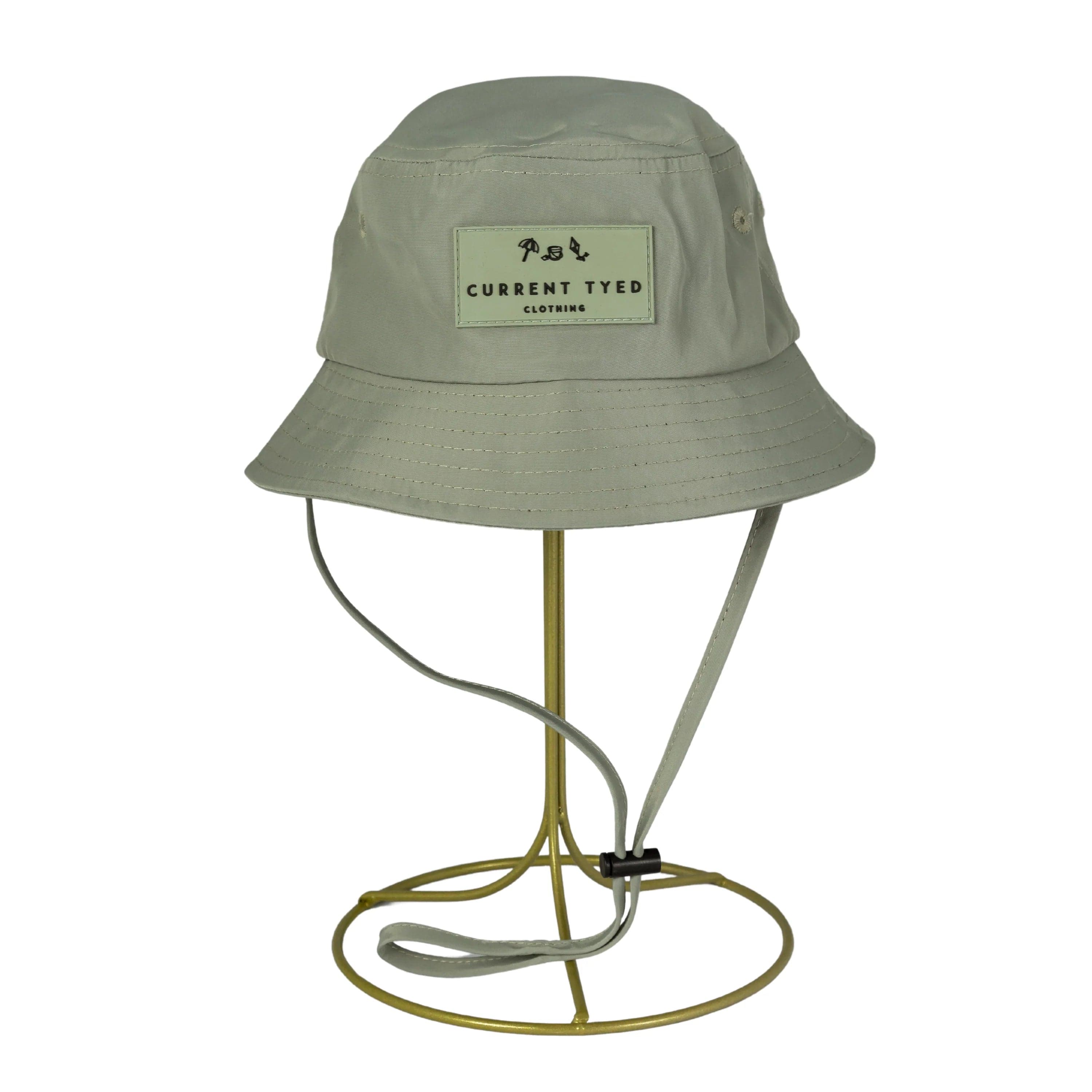 Current Tyed Accessories Hats Sage Green / S Waterproof Bucket Hat