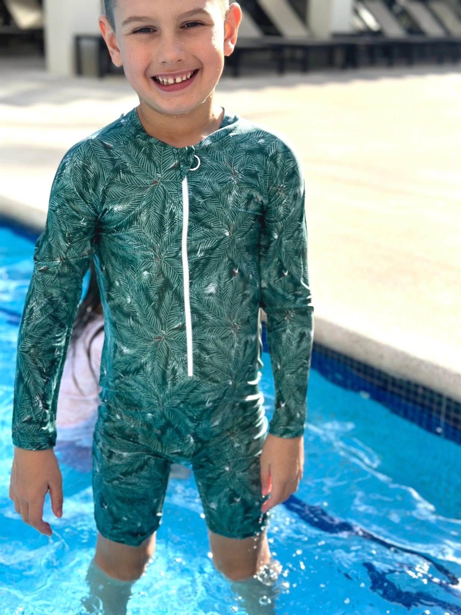 Current Tyed Boys Swimwear The Beau Sunsuit