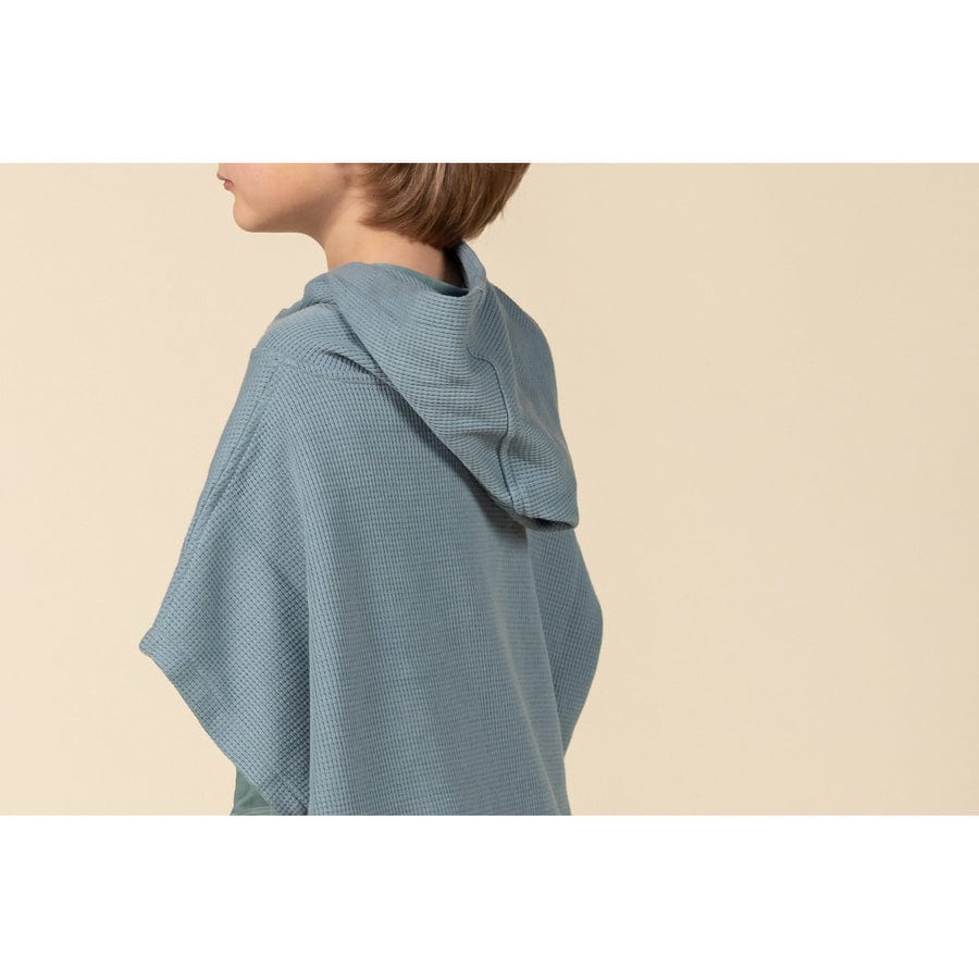 Current Tyed Children Accessories Waffle Beach Poncho