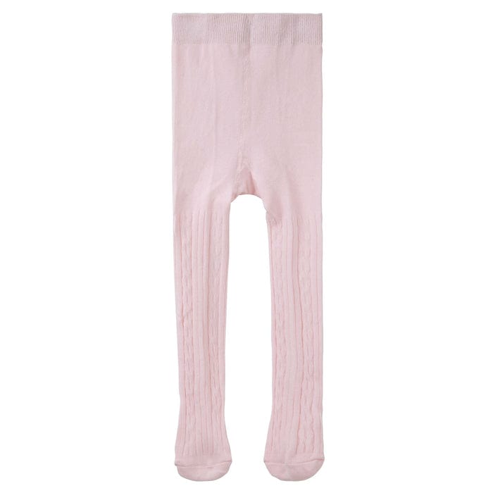 Designer Kidz Accessory Tights Baby Cable Tights - Pink