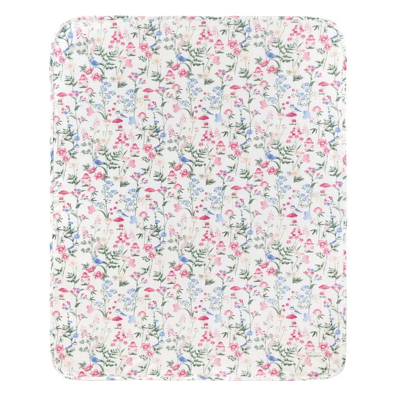 Designer Kidz Baby Accessory Summer Meadow Swaddle - Rose Pink