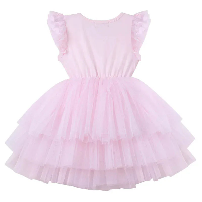 Designer Kidz Girls Dress My First Lace Tutu S/S - Pink