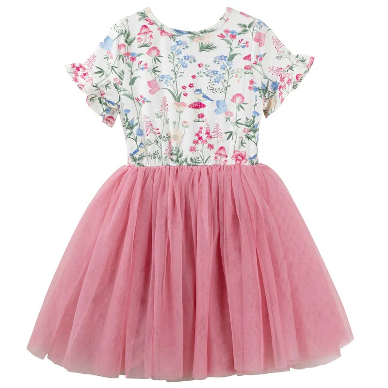 Designer Kidz Girls Dress Summer Meadow S/S Tutu Dress