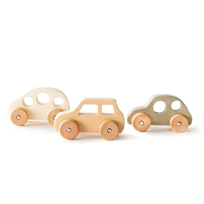 Colorful Discoveroo Chunky Cars toy set featuring sturdy, large plastic cars designed for young children to play and explore.