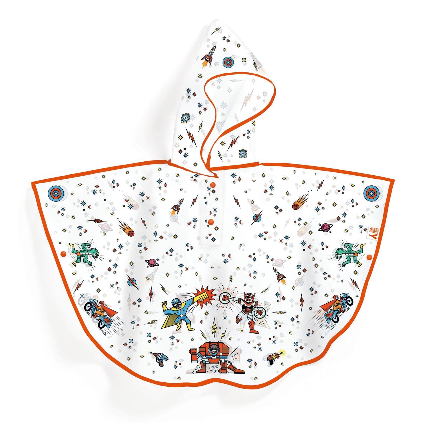 Djeco Boys Jacket Rain Cape - Super Hero