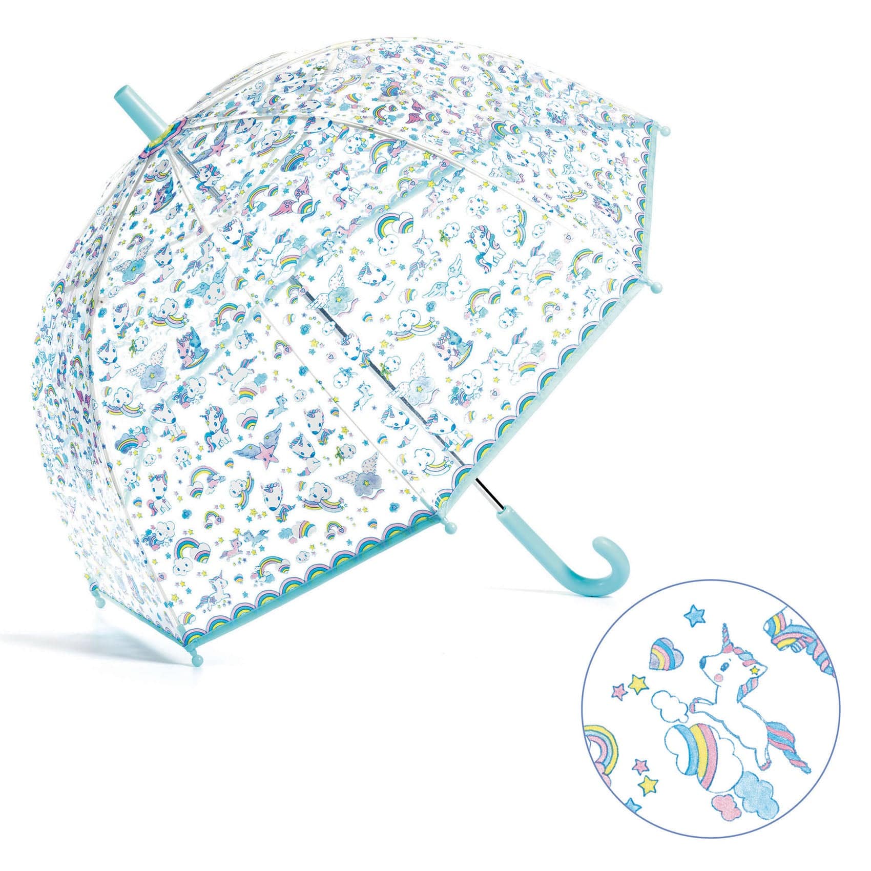 Djeco Children Accessories Umbrella - Unicorns