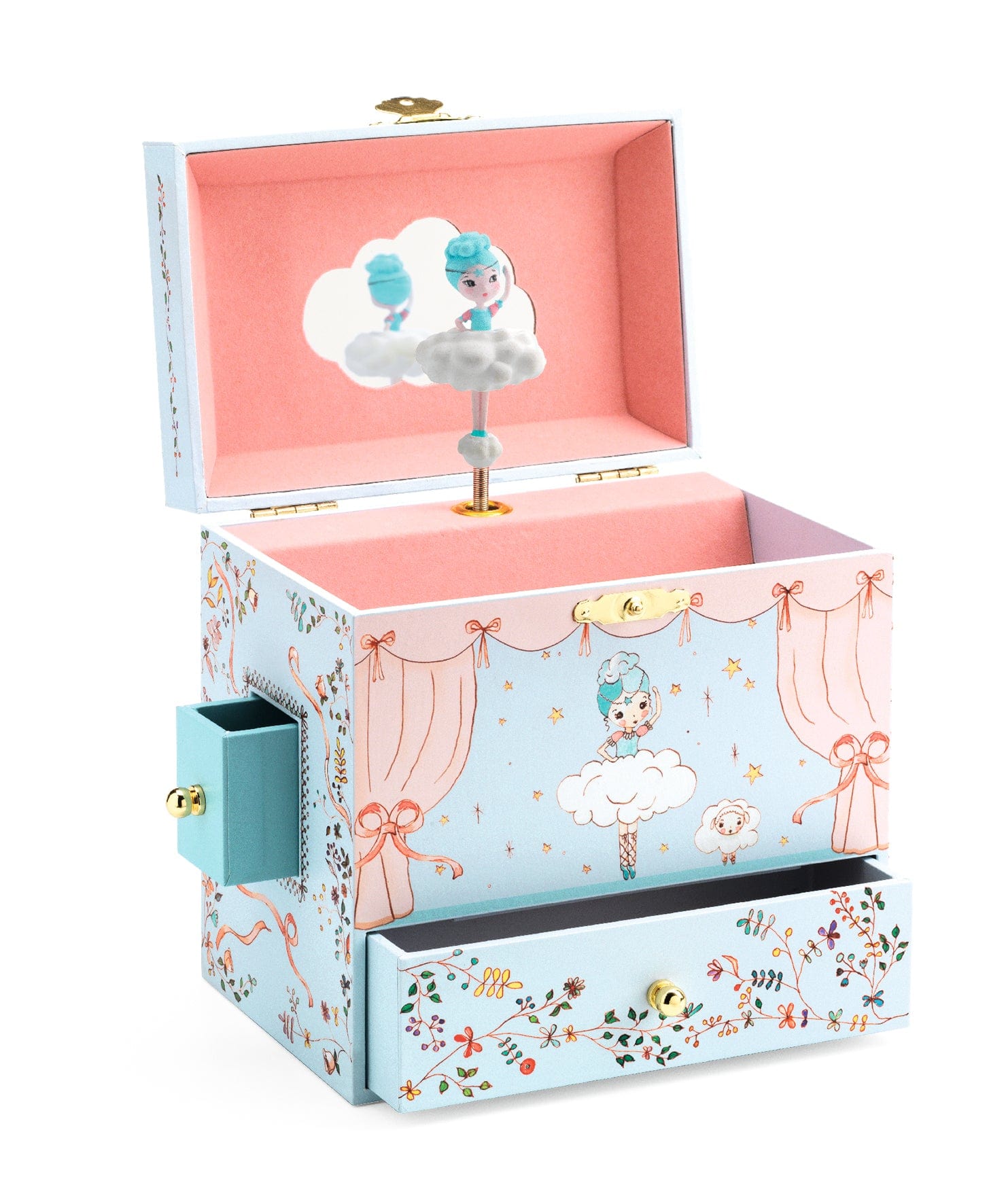 Djeco Childrens Gifts Musical Box - Grand Ballerina