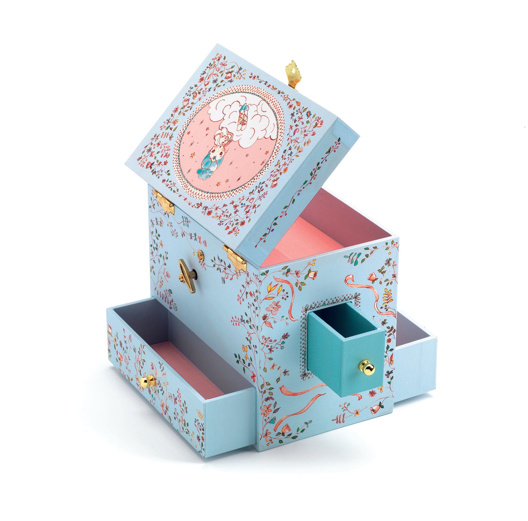 Djeco Childrens Gifts Musical Box - Grand Ballerina