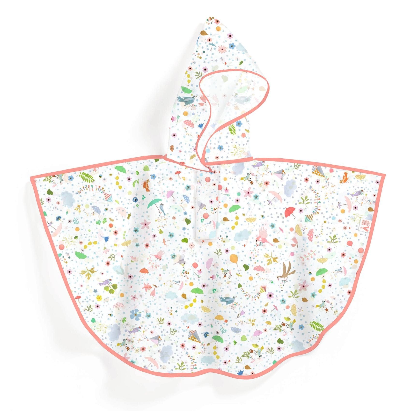 Djeco Girls Jacket Rain Cape - Lightness