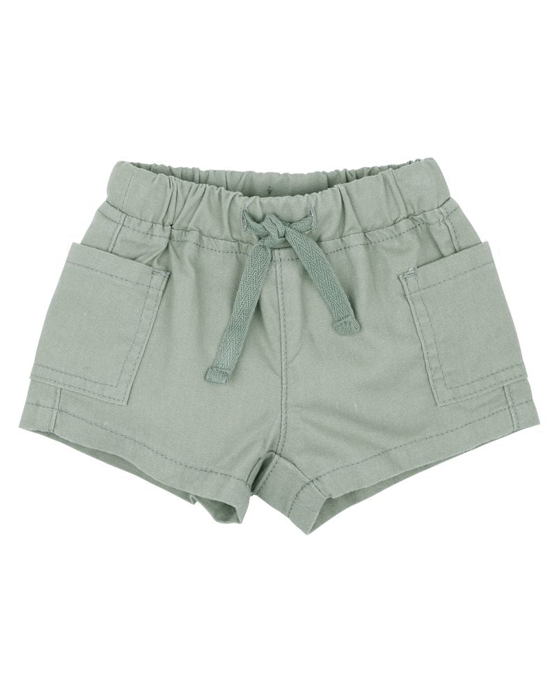 Boys Green Shorts