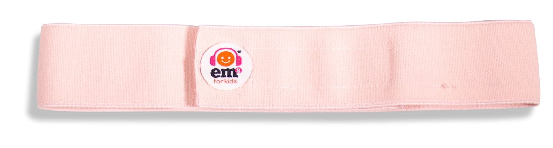 EMS For Kids Baby Accessory Baby Earmuffs - White/Coral