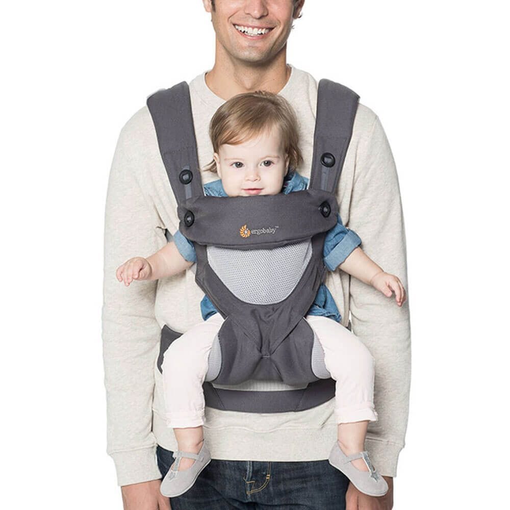 Ergobaby Accessory Carriers Carbon Grey Ergobaby Omni 360 Cool Air Mesh Carrier