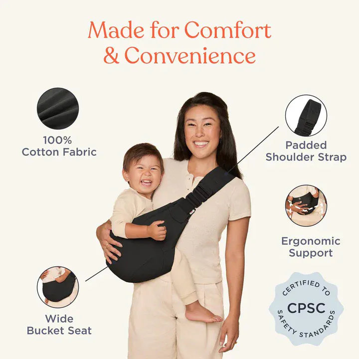 Ergobaby Accessory Carriers Ergobaby Upsie Sling Carrier - Onyx Black