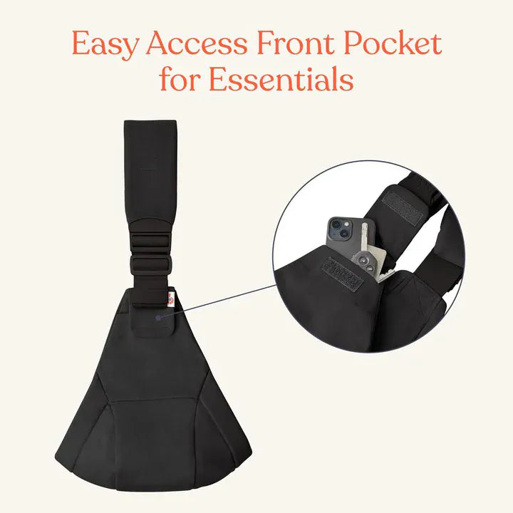Ergobaby Accessory Carriers Ergobaby Upsie Sling Carrier - Onyx Black