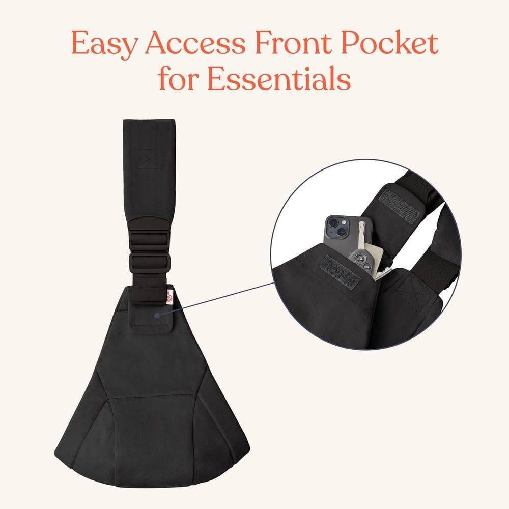 Ergobaby Accessory Carriers Ergobaby Upsie Sling Carrier - Pure Black