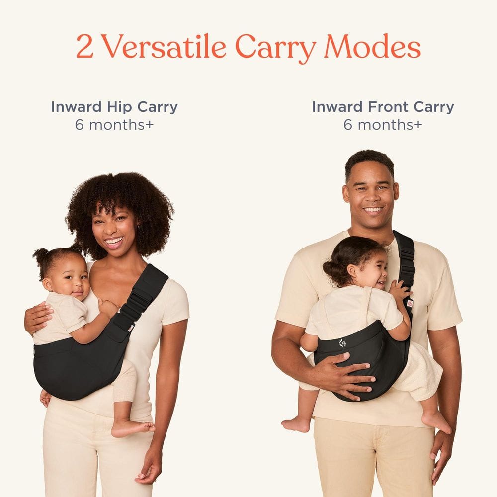 Ergobaby Accessory Carriers Ergobaby Upsie Sling Carrier - Pure Black