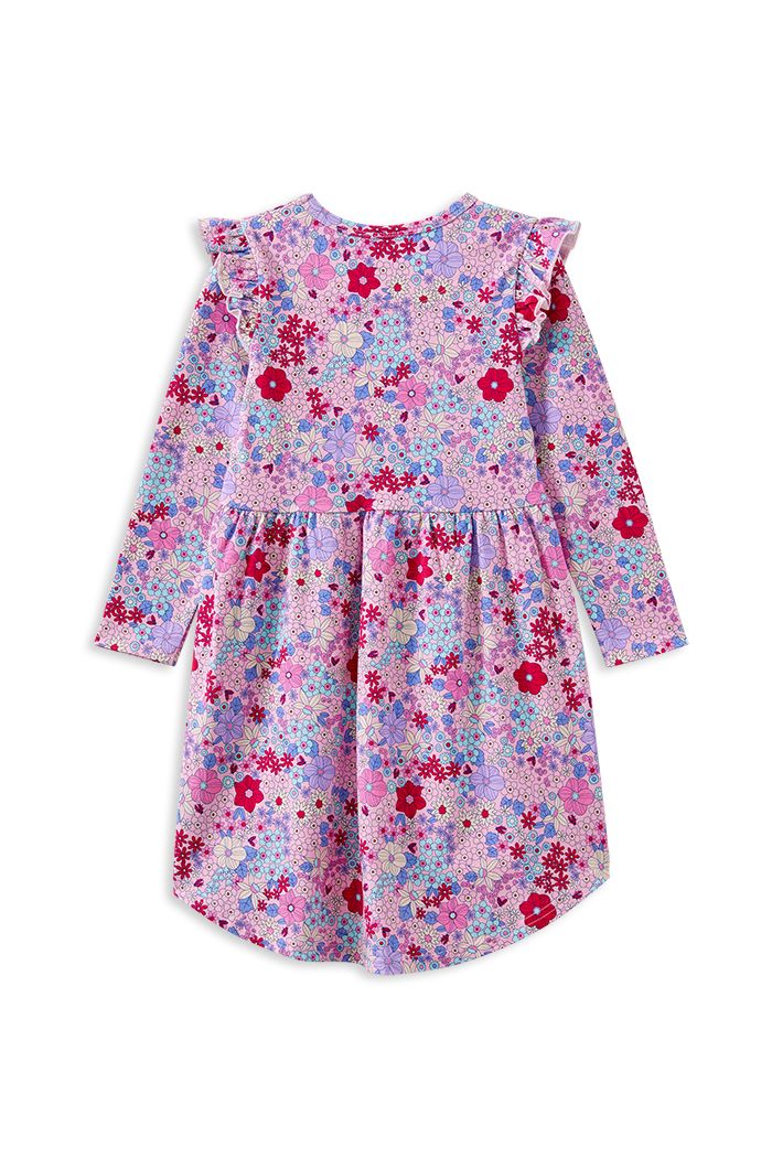 Lilac Bloom Hi Lo Dress