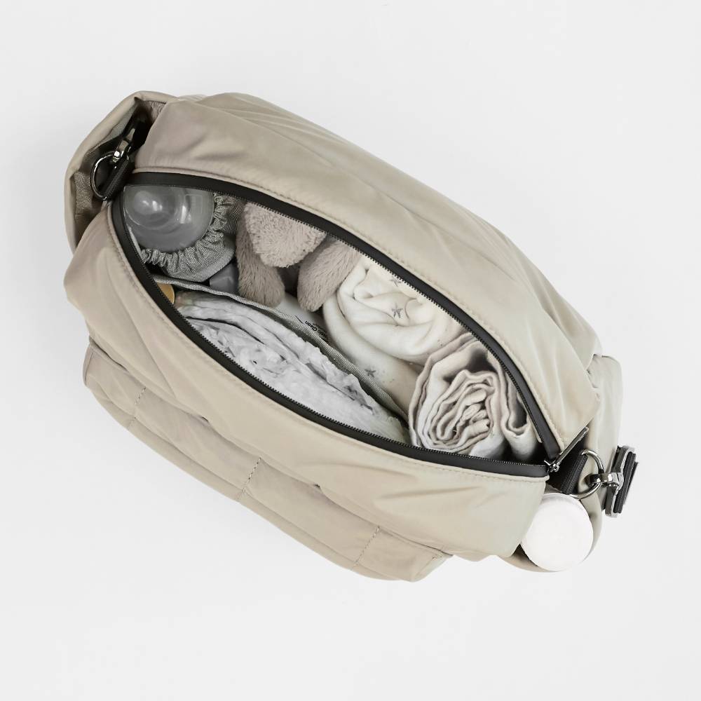 Finnson Baby Care FREYA Eco Oversized Stroller Organiser - Taupe