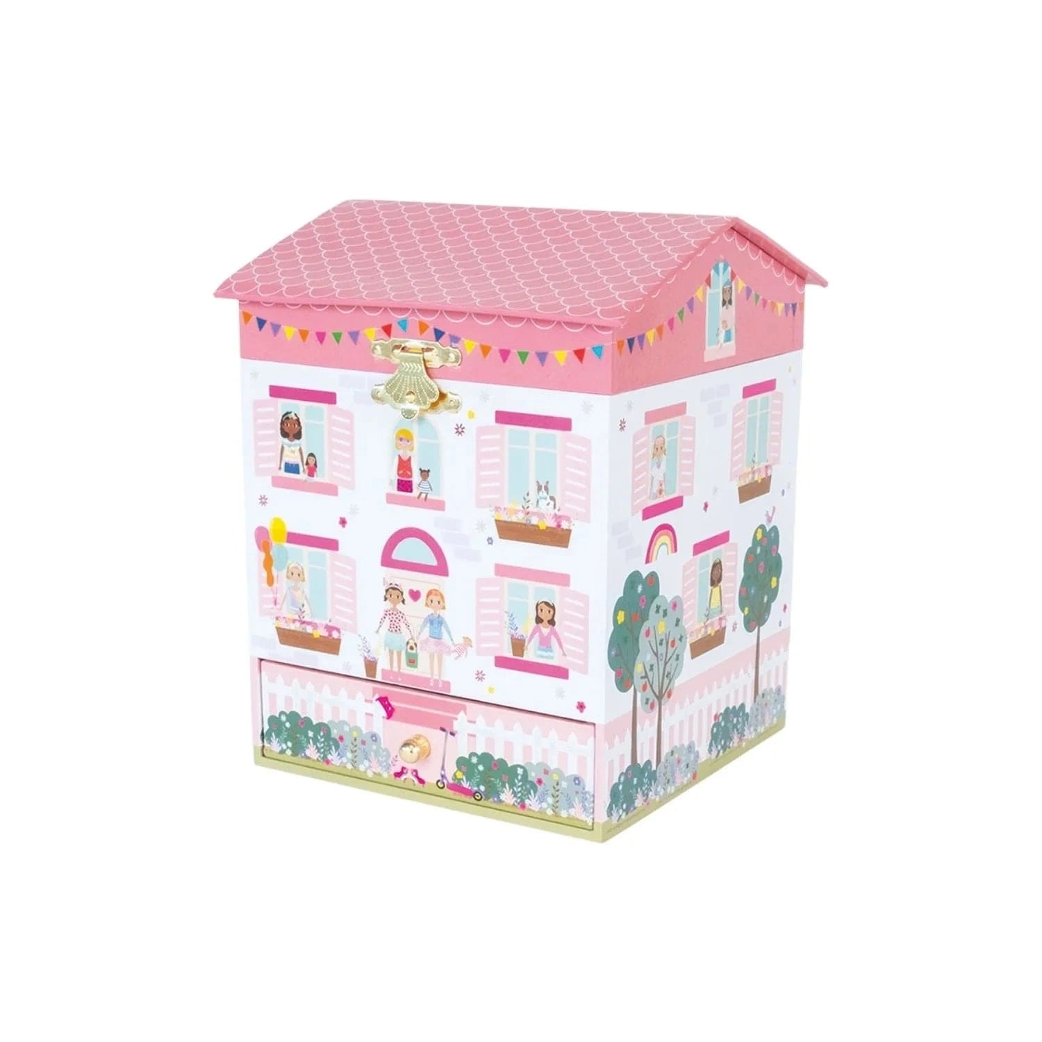Floss & Rock Girls Accessory Dolls House - Musical Jewellery Box