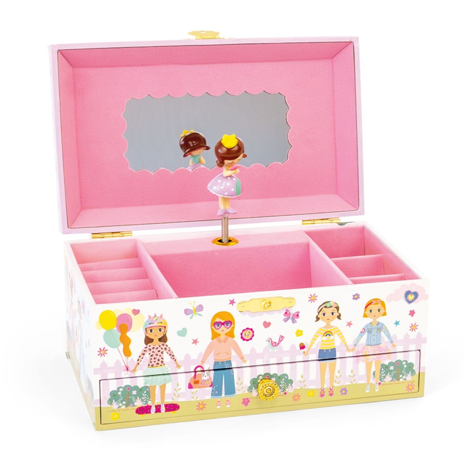 Floss & Rock Girls Accessory Musical Jewellery Box - Best Friends