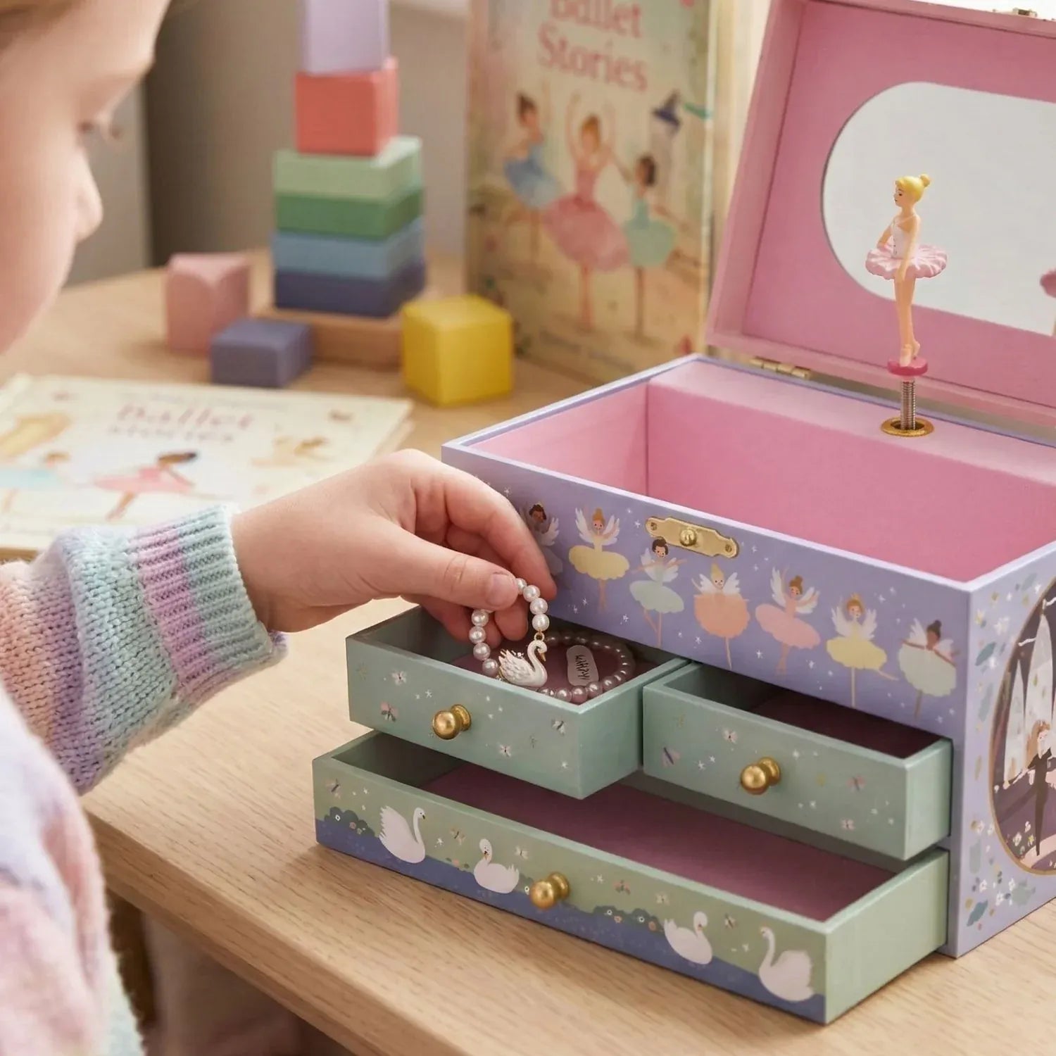 Floss & Rock Girls Accessory Musical Jewellery Box - Enchanted