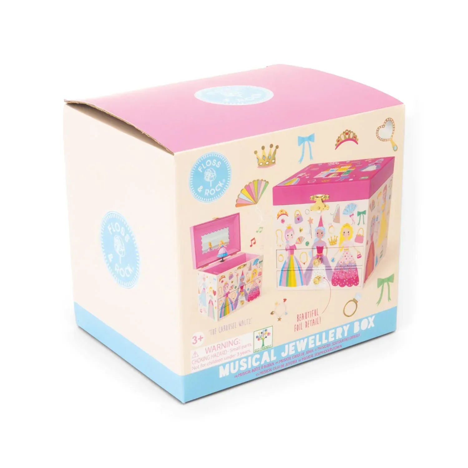 Floss & Rock Girls Accessory Musical Jewellery Box - Princess