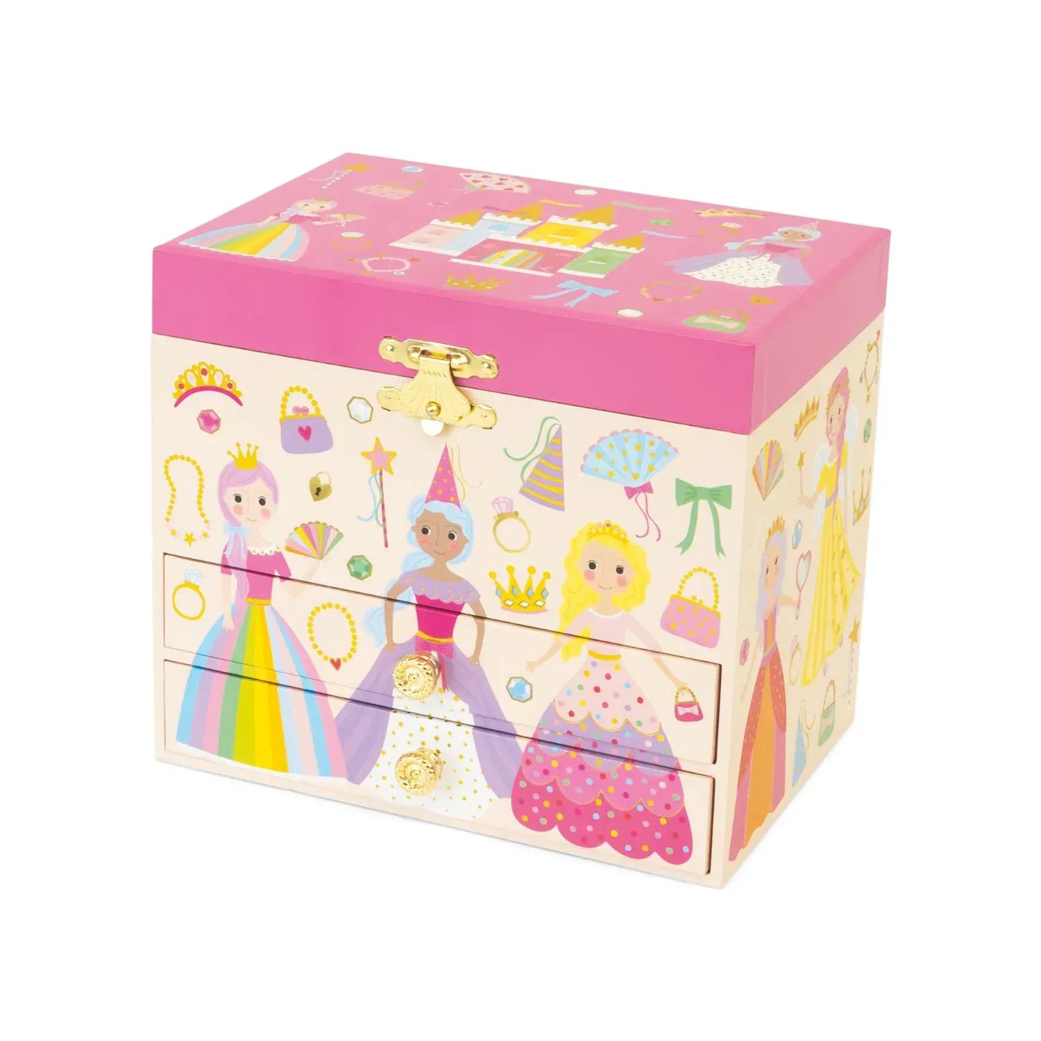Floss & Rock Girls Accessory Musical Jewellery Box - Princess