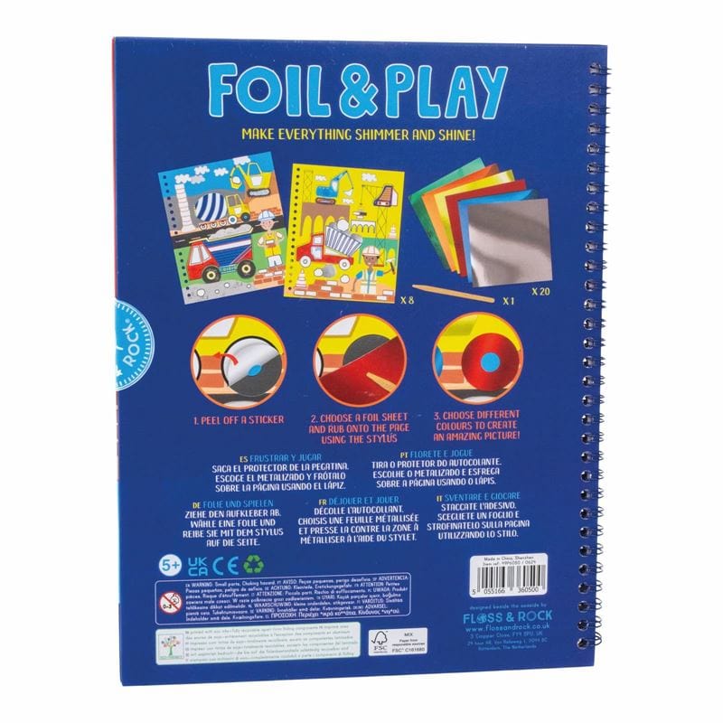 Floss & Rock Toys Construction - Foil & Play