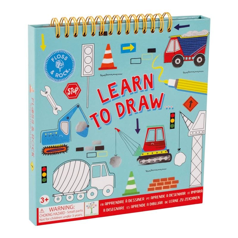 Floss & Rock Toys Construction - Learn To Draw