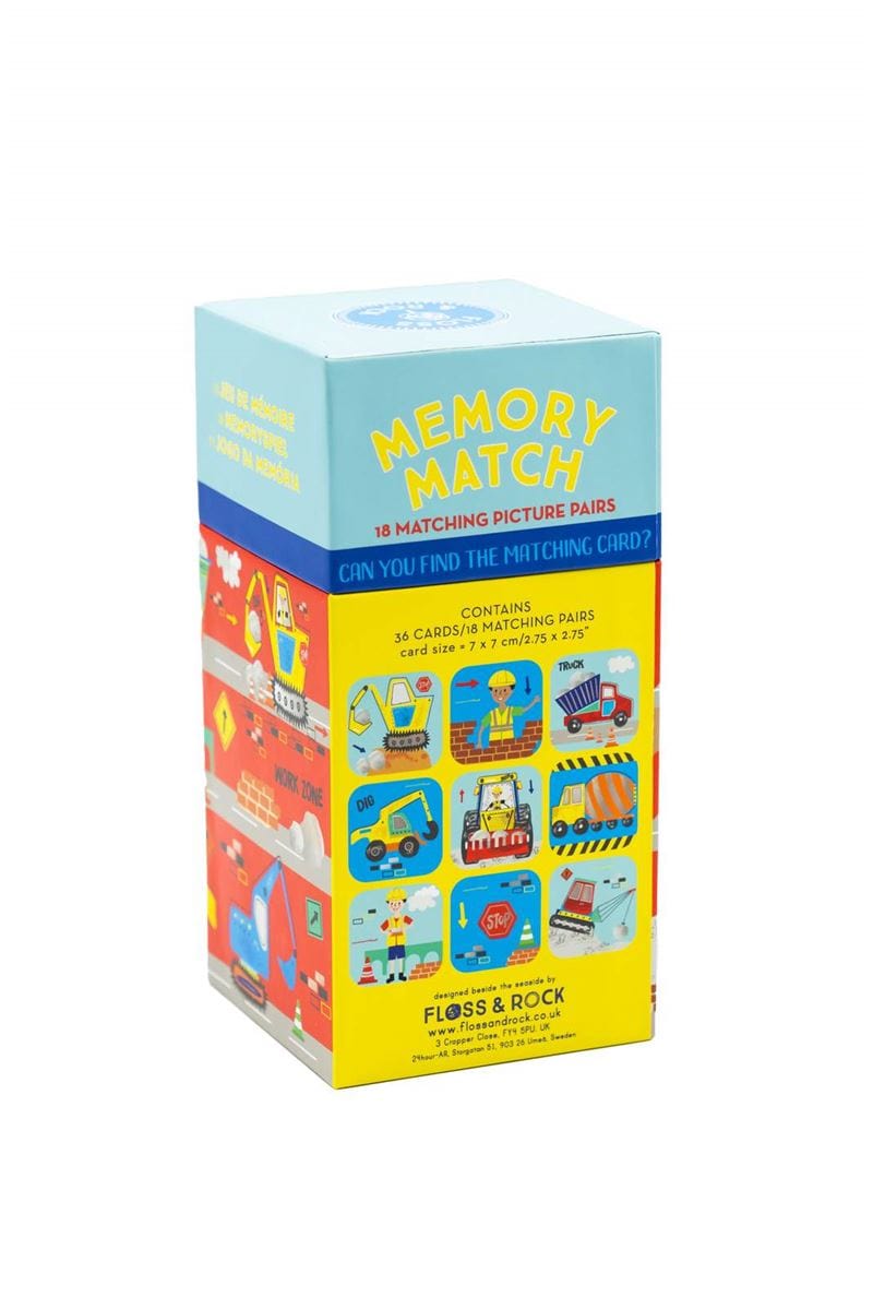 Floss & Rock Toys Construction - Memory Match