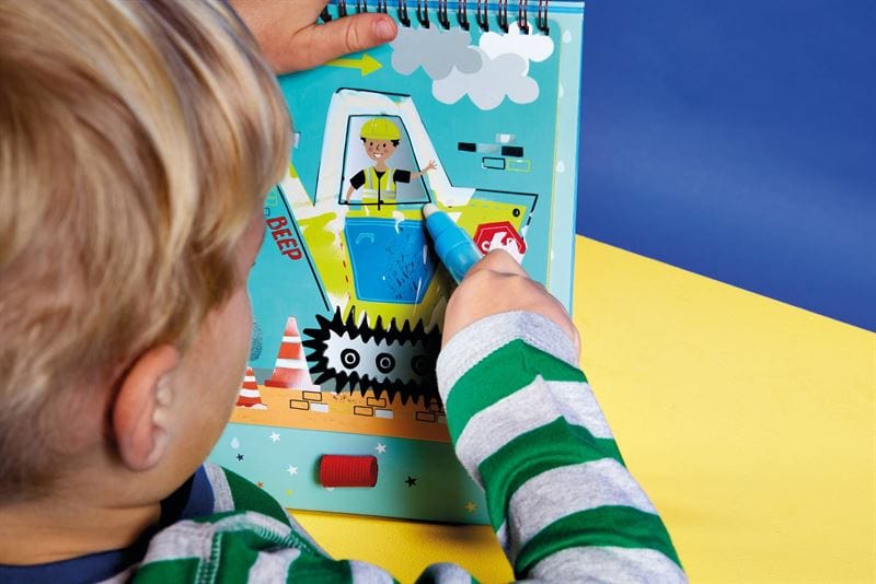 Floss & Rock Toys Construction - Water Easel Pad & Pen