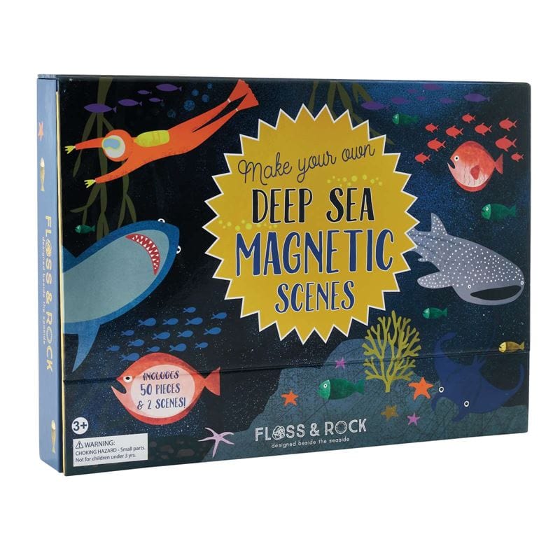 Floss & Rock Toys Deep Sea Magnetic Play Scene