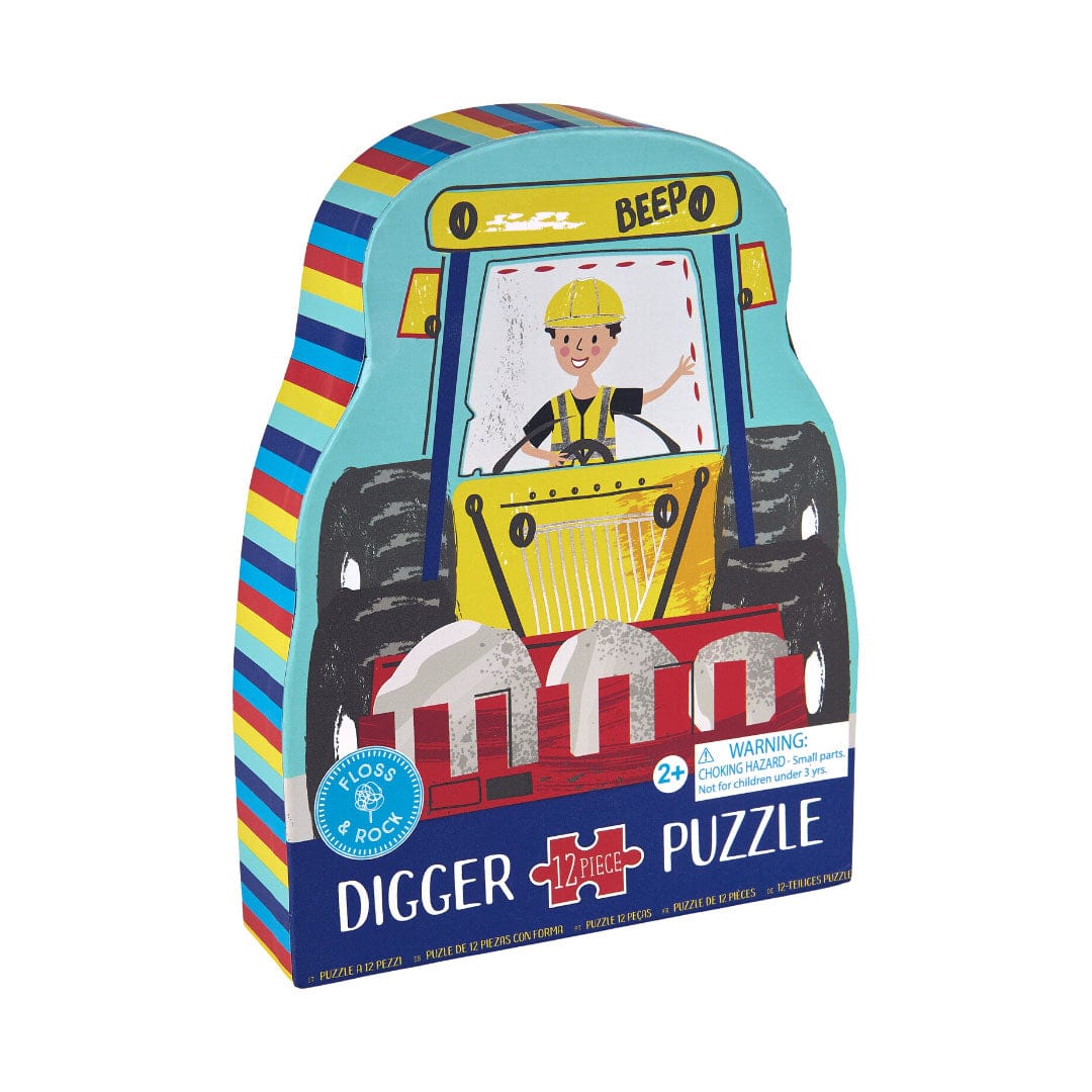Floss & Rock Toys Digger - 12 Piece Puzzle