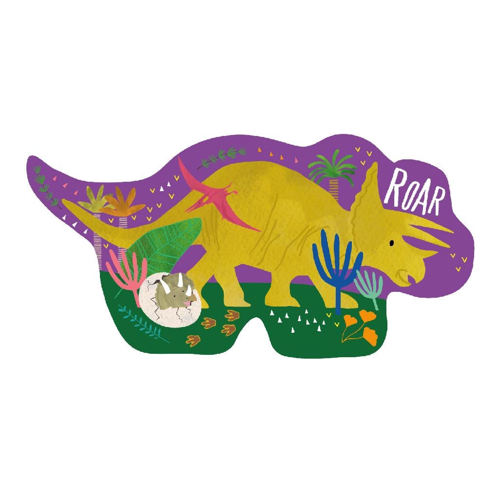Floss & Rock Toys Dino - 12 Piece Puzzle