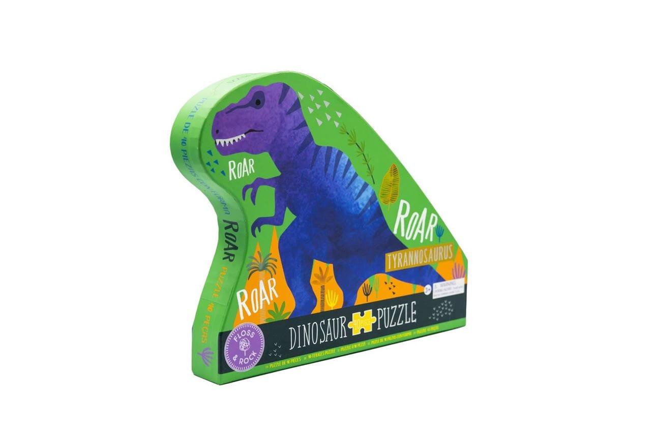 Floss & Rock Toys Dinosaur - 40 Piece Puzzle