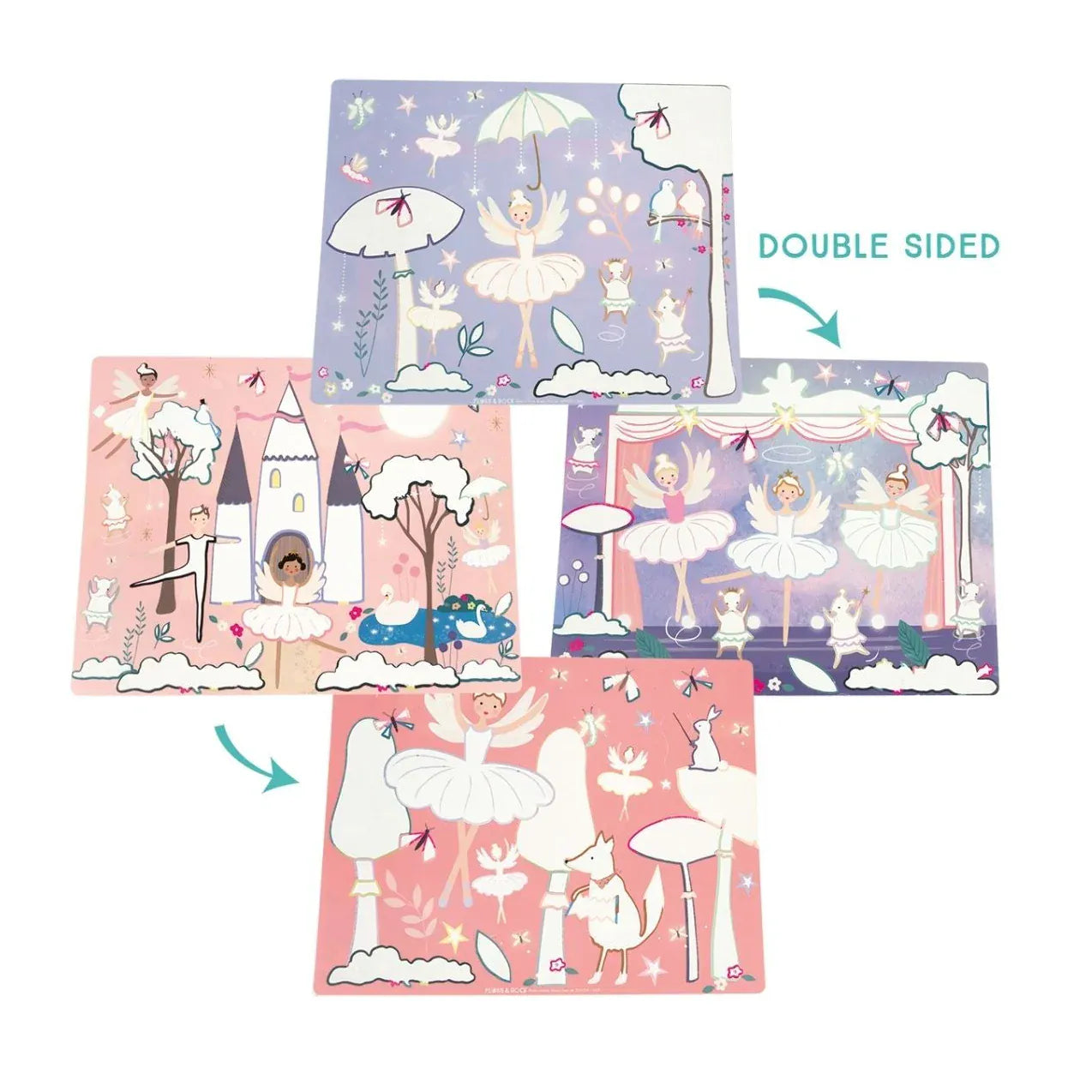 Floss & Rock Toys Enchanted - Magic Water Placemats