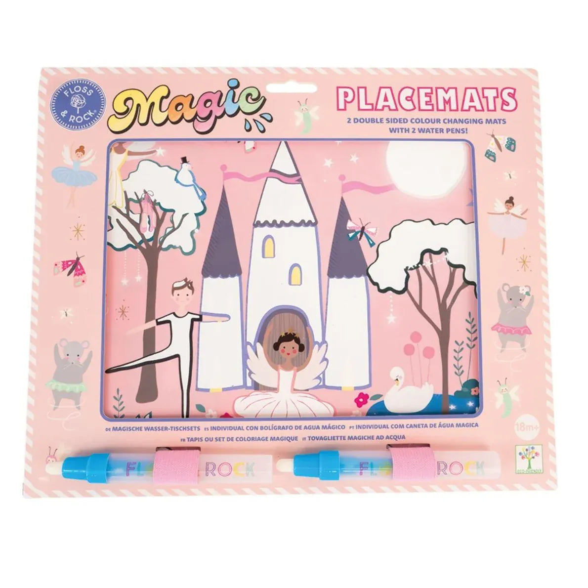 Floss & Rock Toys Enchanted - Magic Water Placemats