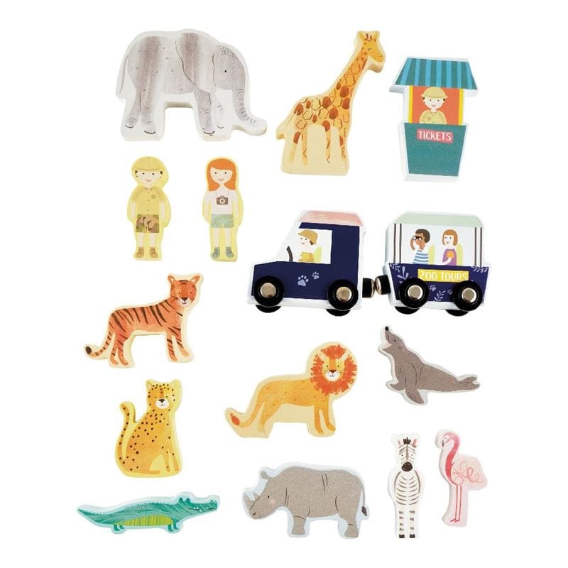 Floss & Rock Toys Jungle Playbox