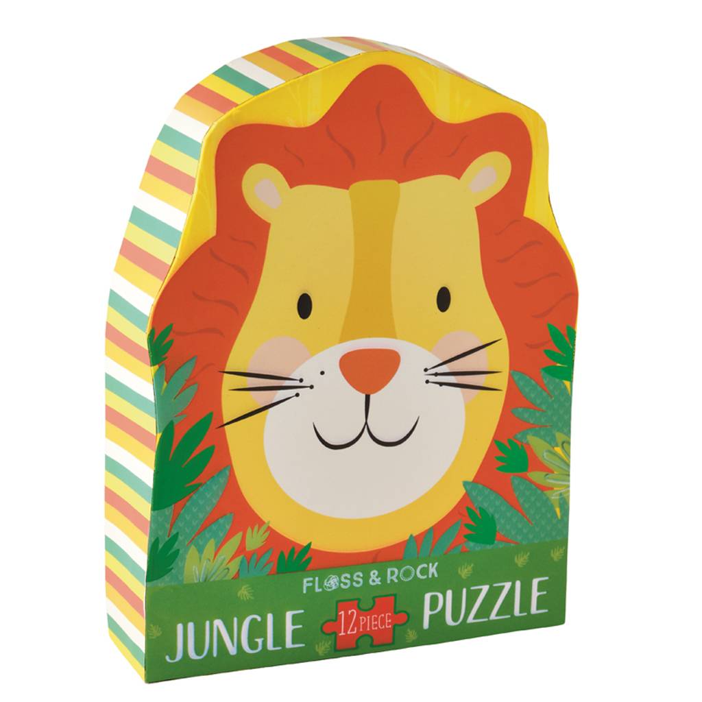 Floss & Rock Toys Lion - 12 Piece Puzzle