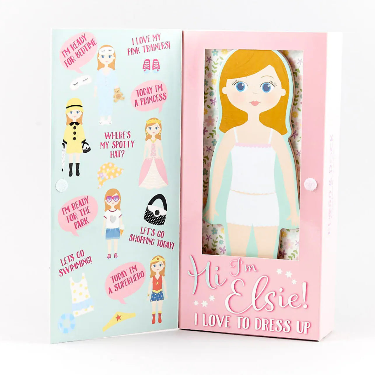 Floss & Rock Toys Magnetic Dress Up Doll - Elsie