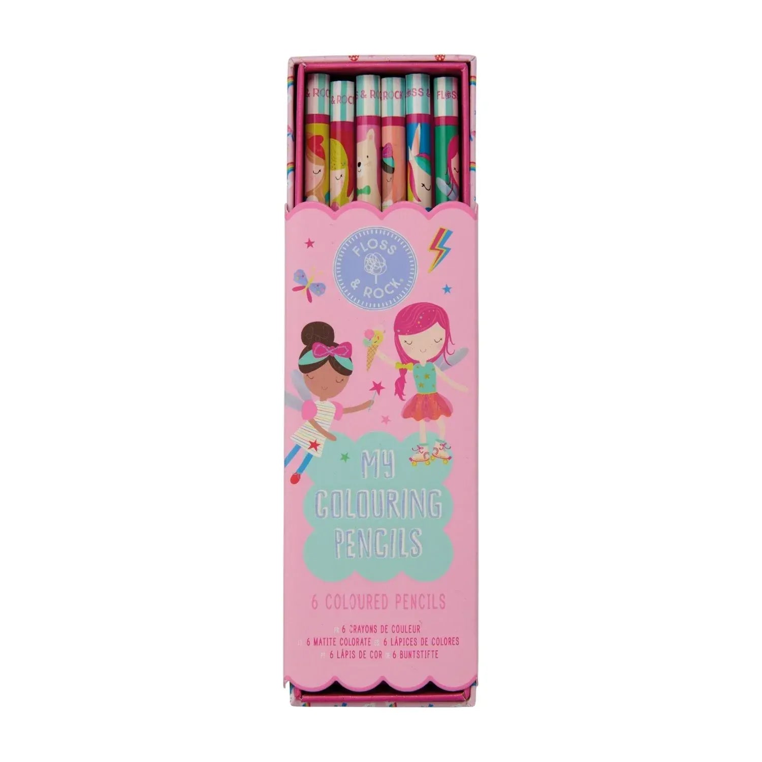 Floss & Rock Toys My Colouring Pencils - Rainbow Fairy