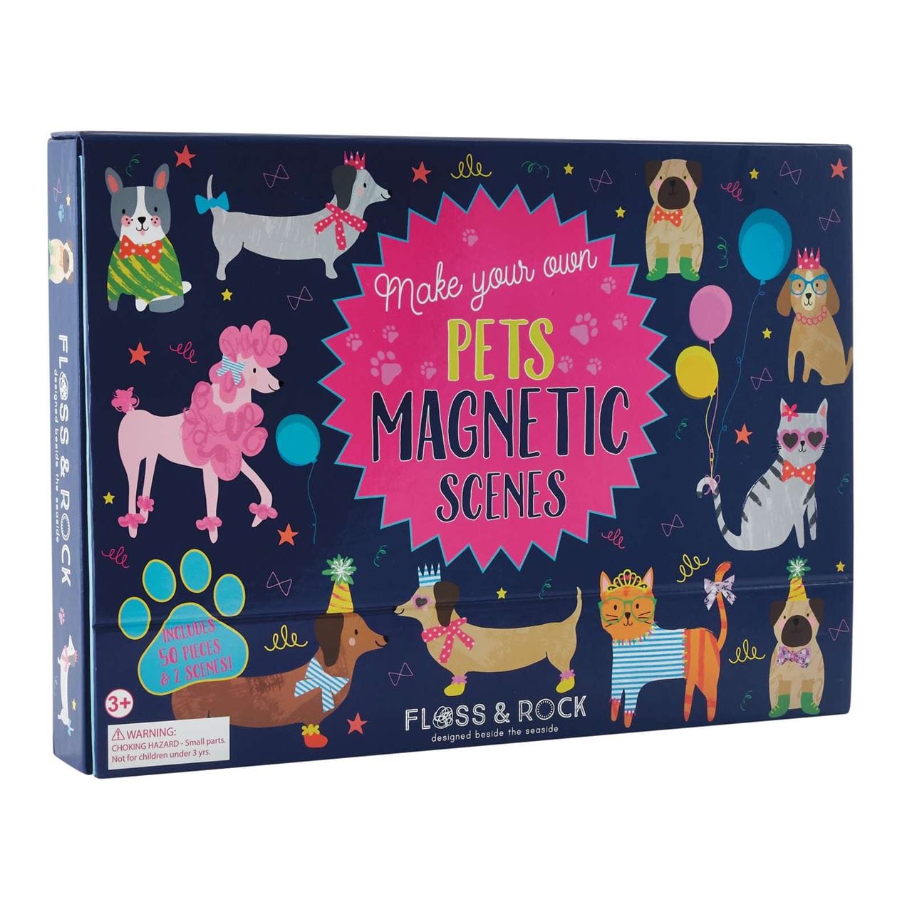 Floss & Rock Toys Pets Magnetic Play Scene