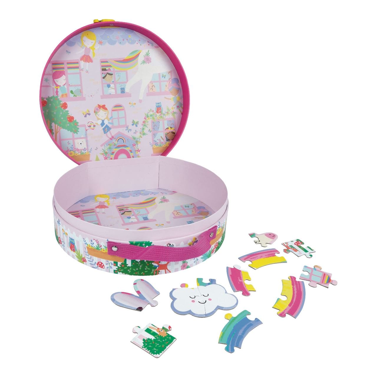 Floss & Rock Toys Rainbow Fairy - 3 in 1 100 Piece Puzzle