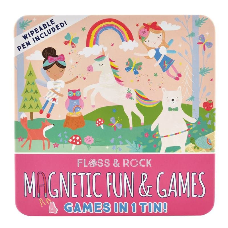 Floss & Rock Toys Rainbow Fairy 4 in 1 - Magnetic Games