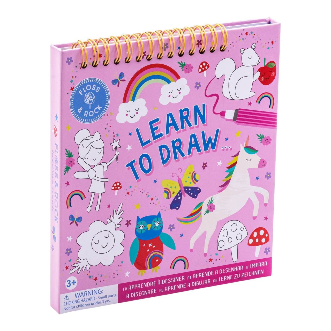 Floss & Rock Toys Rainbow Fairy - Learn To Draw