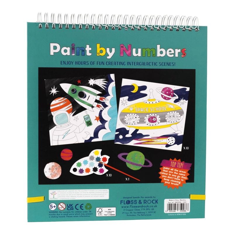 Floss & Rock Toys Space Tale - Paint By Numbers